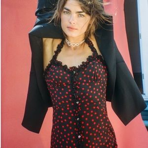 Realisation Par Polka Dot Midi Julia Italia Dress